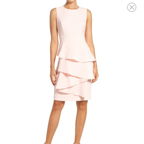 Pink cocktail dress - Picture 5 of 8